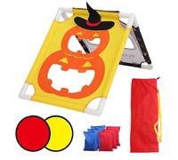 Jeu de lancer de sac de haricots Cornhole-lancement extérieur portatif d'intérieur de 3 pieds, jouets sensoriels de sport d', jeu de carnaval de couleur vive