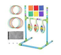 Jeu De Lancer De Sacs De Fèves pour | Ensemble Amusant avec Sac De Rangement | Set De Lancer De Sacs | pour Intérieur Extérieur Exercice Jeu Entraînement Fête Famille Adultes Adolescents
