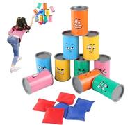 Jeu De Lancer De Sacs, Sacs de Haricots Jeu Carnival Fête Foraine, Activité Interactive pour Jardin Plage Camping Événements Familiaux Fête Extérieur Maison