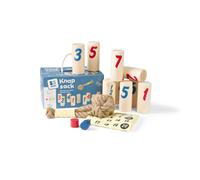 Jeu De Lancer En Bois Fsc - Jeu De Quilles Nordique Enfants Extérieur Multicolore TU