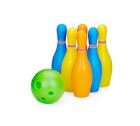 Eddy Toys Ensemble De Quilles Jouet Ensemble De Jeu Kegelspiel 8 Pièces