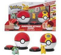 Jazwares Surprise Attack Pokémon Board Game Rouge