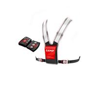Lenz Set Lithium Pack rcB 1200 + System 1.0 Ensemble de gilet, noir-rouge pour homme