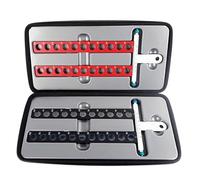 Jeu de lentilles d'essai optiques, kit de lentilles pour rétinoscopie en optométrie, distance pupillaire 40-74 mm, diamètre d'ouverture 17 mm, plage de dioptries ±0,25 à ±5,00 d.