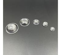 Jeu de lentilles Plates et convexes PMMA, 5 pièces, 10-38mm, for Lampe de Poche LED Zoom, Lampe de vélo(5pcsx31.6mm)
