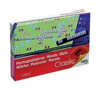 Jeu de lettres classique - CAYRO - Scrabble - 102 lettres - 4 présentoirs - Plateau 48x36 en plastique
