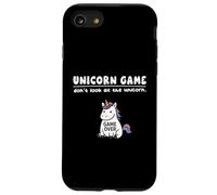 Jeu de Licorne Amusant « Dont Look Game Over » pour garçons et Filles Coque pour iPhone SE (2020) / 7/8