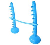 Jeu de Limbo Gonflable Bleu en PVC pour Garçon et Filles, Intérieur | Améliore la Coordination, Design Ludique, Interaction Sportive, Usage Polyvalent, pour Parcs et Espaces Intérieurs
