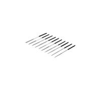 Jeu de limes diamantées BGS - droites - 140 x 3 mm - 10 pièces - 1920