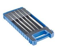 Pferd Jeu de limes à main diamantées – 5 pièces, 215 mm, grain D126