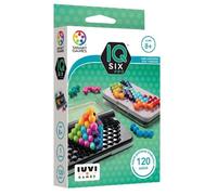 Jeu de logique - SMART GAMES - IQ Six Pro - Plateau hexagonal - 120 défis 2D/3D - Puzzle 3D