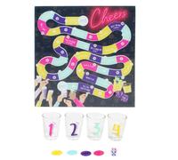 Jeu de l'Oie à Boire avec 4 Verres - SIDONIE