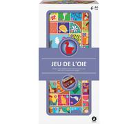 Jeu de l'oie en bois et pliable multicolore TU