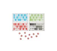 Jeu de Loto Carton Plein 16cm Multicolore