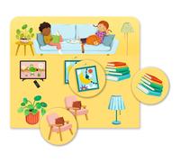 Jeu de loto Dans la Maison (16 pièces)