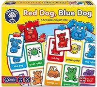 Orchard Toys - Jeu De Chien Rouge, Chien Bleu ``Red Dog, Blue Dog`` - Langue: Anglais Import Grande Bretagne