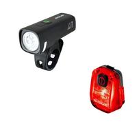 Jeu de lumière avant/arrière Sigma Aura 40 Nyte 10 USB Noir