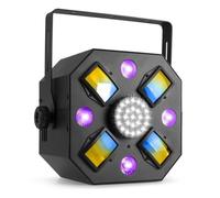 Jeu de Lumière - BEAMZ - MULTIACE3 - Stroboscope - Derby - Lumière Noire