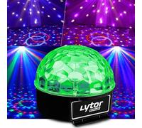 Jeu de lumière Boule ASTRO 6 LED RVB Sixmagic Lytor