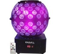 Jeu de lumière Double effet: gobos et rayons STARBALL-GB - 8 canaux DMX -8 LED CREE RGBW 3W et 4 LED RGBW 3W (gobos)