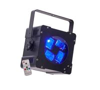 Jeu de lumière - EFFET DE LUMIERE PSYCHEDELIQUE 4 LED CREE 4-EN-1 DE 10W RGBW - Ibiza Light HYPNO40-LED