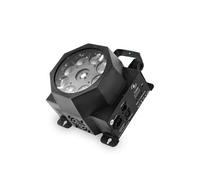 Jeu de lumière - Noir - Spot GOBO 8x3W à LED RGBW - DMX - Flash F7300231 MAGNUM