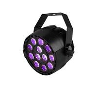 Jeu de lumière - Projecteur PAR à LEDs 12x2W UV - Ibiza Light PAR-MINI-UV