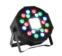 Jeu de lumière PROJECTEUR PAR Party Sound & Light PARTY-PAR-STROBE - DMX A 18LED AVEC Stroboscope 36 LED, Etrier