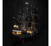 Jeu de lumières LED compatible avec Lego Captain Jack Sparrow Pirate Ship 10365 (pas de modèle), jeu d'éclairage décoratif compatible avec Lego Captain Jack Sparrow's Pirate Ship jouet