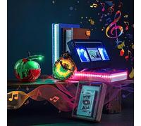 Jeu de Lumières LED pour Lego 43227 Villain Icons Disney Classic Cassette Vidéo, Kit d'Éclairage de Décoration pour Disney Classic Video Tape (Pas Un Modèle Lego), Cadeau Créatif