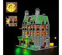 Jeu de lumières LED pour Lego 76218 Marvel Sanctum Sanctorum Ensemble de construction avec Doctor Strange Kit d'éclairage Lego pour Sanctum Sanctorum Creative Décoration Lumière (Pas de modèles Lego)
