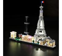 Jeu De Lumières pour (Architecture Paris) Modèle en Blocs De Construction - Kit De Lumière A LED Compatible avec Lego 21044(Ne Figurant Pas sur Le Modèle)