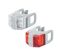 Jeu de lumières vélo Kellys Twins II Blanc