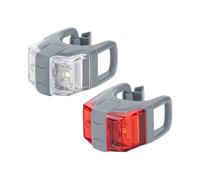 Jeu de lumières vélo Kellys Twins II Gris