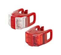 Jeu de lumières vélo Kellys Twins II Rouge