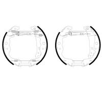 Jeu de Mâchoires Ø 228 MM 42 HELLA Convient pour entre Autres Choses Dacia Logan