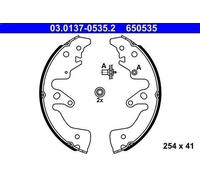 Jeu de mâchoires de frei ATE pour IMPREZA A trois volumes (GE, GV) 1.5 2008-
