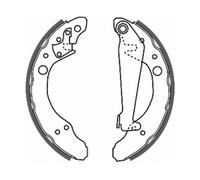 Jeu de mâchoires de frein ABE C0A002ABE