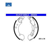 Jeu de mâchoires de frein ATE 03.0137-0454.2 NISSAN 44060-AX625 77 01 208 357