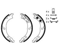 Jeu de mâchoires de frein, frein de stationnement 0 986 487 712 BOSCH pour FIAT