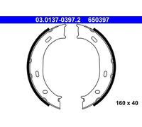 Jeu de mâchoires de frein, frein de stationnement 03.0137-0397.2 ATE pour VW