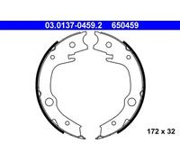 ATE Jeu de mâchoires de frein à main 03.0137-0459.2 pour Toyota Yaris