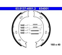 Jeu de mâchoires de frein, frein de stationnement 03.0137-4001.2 ATE pour VW