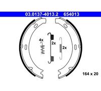 ATE 03013740132 Jeu de mâchoires de freins de stationnement