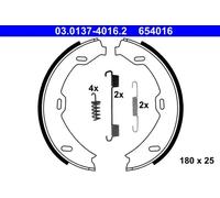 Jeu de mâchoires de frein, frein de stationnement 03.0137-4016.2 ATE