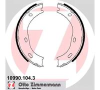 1x Jeu de mâchoires de frein, frein de stationnement ZIMMERMANN 10990.104.3