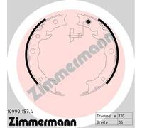 ZIMMERMANN 10990.157.4 Mâchoires de frein à main