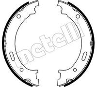 Jeu de mâchoires de frein, frein de stationnement 53-0361 METELLI pour JEEP