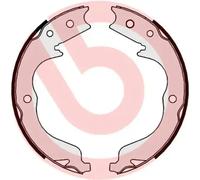 Jeu de mâchoires de frein, frein de stationnement S 61 542 BREMBO pour PEUGEOT