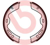 Jeu de mâchoires de frein, frein de stationnement S 65 504 BREMBO pour PORSCHE